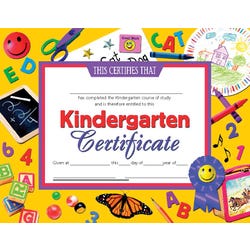 Award Certificates, Item Number 078301