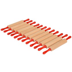 Marvel Education Wooden Rolling Pin, 7 Inches, Pack of 12 2133882