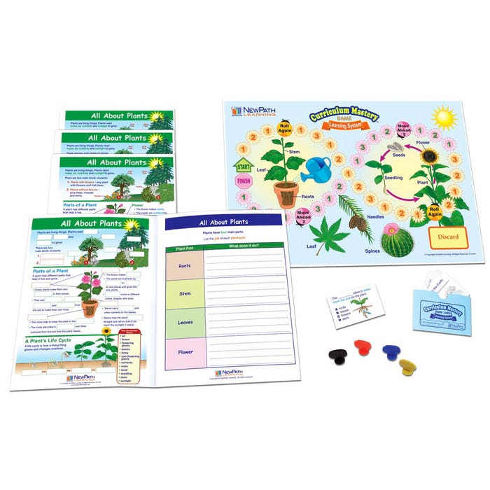 NewPath Learning All About Plants Learning Center Game, Grades 1 to 2