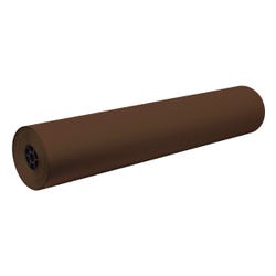 Decorol Flame Retardant Art Paper Roll, 36 Inches x 1000 Feet, Dark Brown 245325