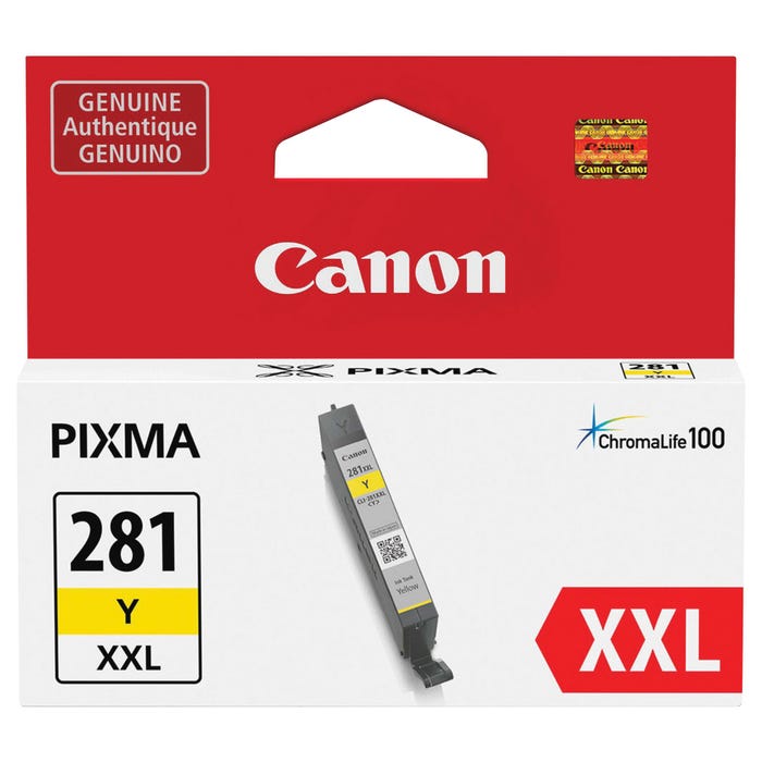 Canon PIXMA CLI-281 Ink Cartridge, Yellow