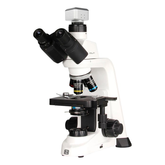 National Optical Stellar 1 Pro Digital Trinocular Microscope with Moticam X5