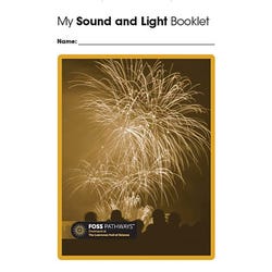 <p>FOSS Pathways Sound and Light Student Consumable Booklet</p> 2139400