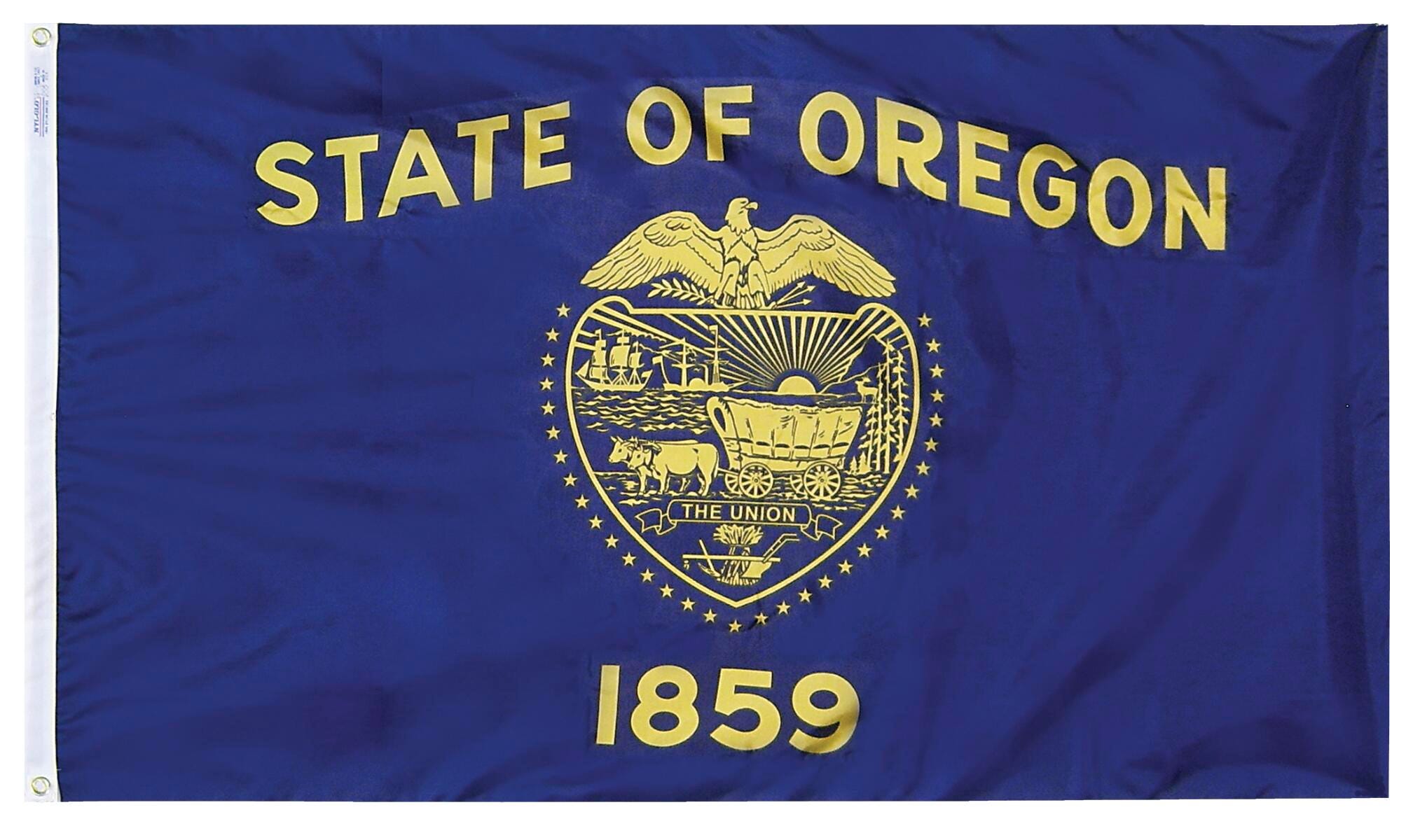 Image for Annin Oregon State Flag, Heavy Weight Nylon, Outdoor, 4 x 6 Feet from School Specialty