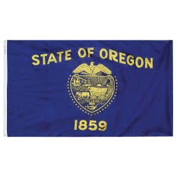 Annin Nylon Oregon Double Sided Heavy Weight Outdoor State Flag, 4 X 6 ft, Item Number 017355