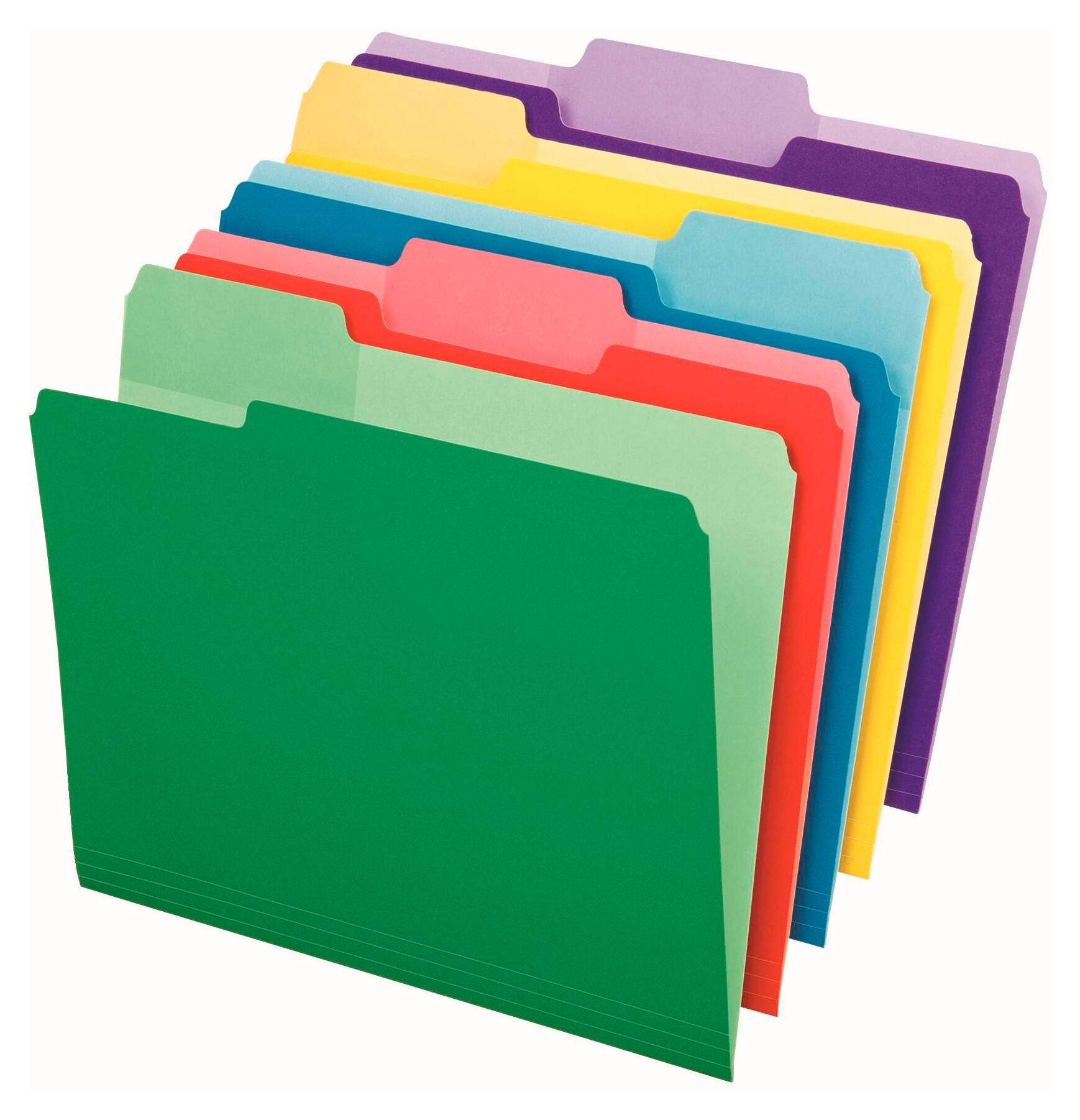 Top Tab File Folders, Item Number 038044