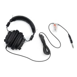 Image for Califone 3068AV Switchable Stereo/Mono Over-Ear Headphones, 3.5mm and Adapter Plug, Black from School Specialty