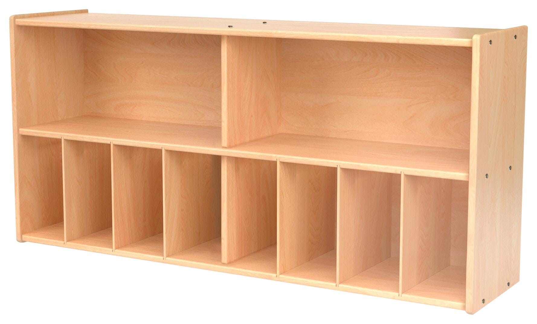 Childcraft Wall Mounted Diaper Storage Unit, 47-3/4 x 11-3/4 x 22-5/8 Inches