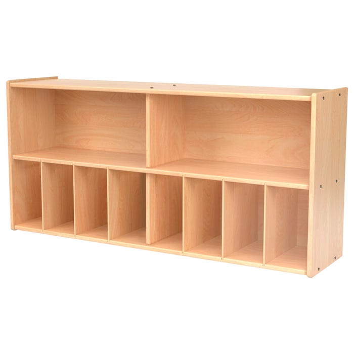 Childcraft Wall Mounted Diaper Storage Unit, 47-3/4 x 11-3/4 x 22-5/8 Inches
