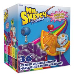 Mr. Sketch Premium Washable Scented Markers, Set of 36, Item Number 1590477