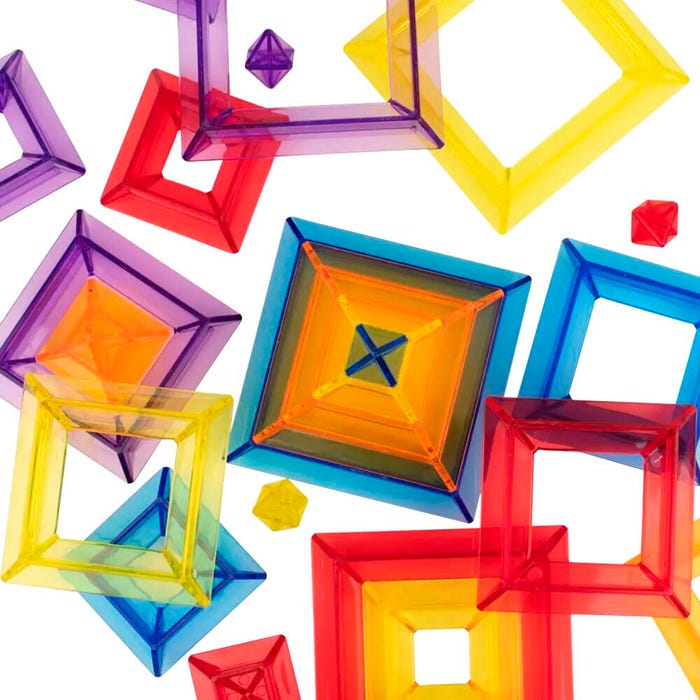 Miniland Translucent Stacking Pyramids