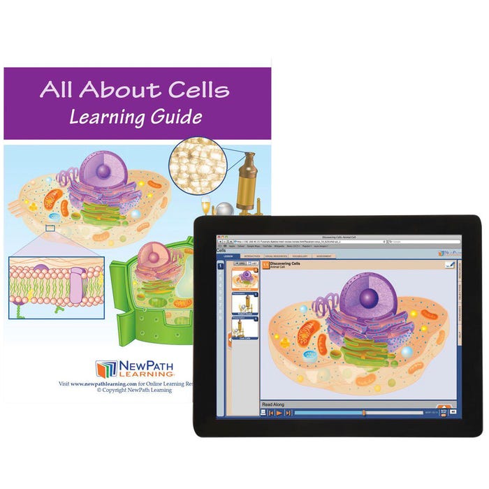 NewPath Learning All About Cells Student Learning Guide with Online Lesson