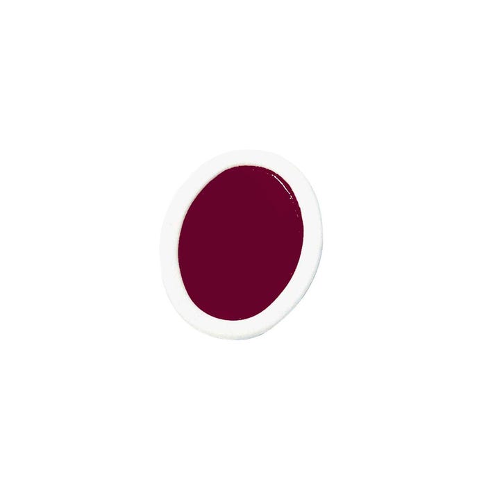 Prang Semi-Moist Watercolor Paint Refill, Oval Pan, Red Violet, 12 Pans