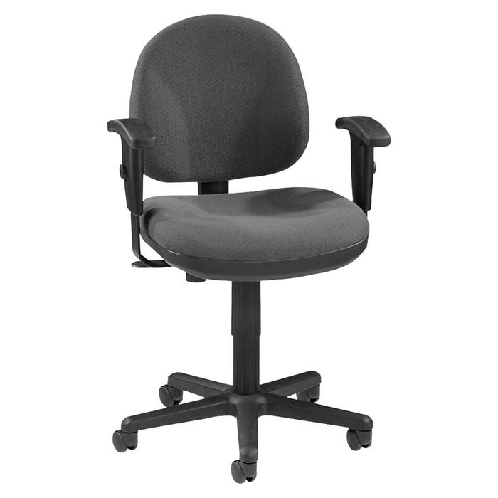 Classroom Select Pneumatic Task Chair, Gray, 24 x 24 x 33 - 38 Inches