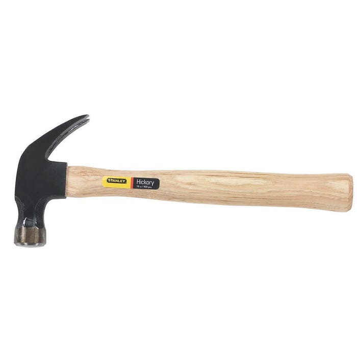 Stanely Wood Handled 16 oz. Curved Claw Hammer