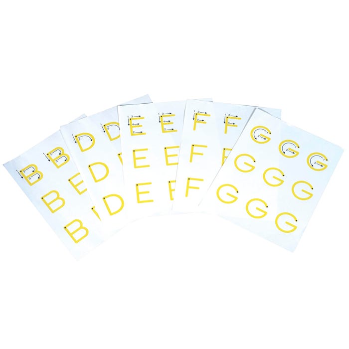 Abilitations Hi-Write Alphabet Paper, Uppercase, 100 Sheets