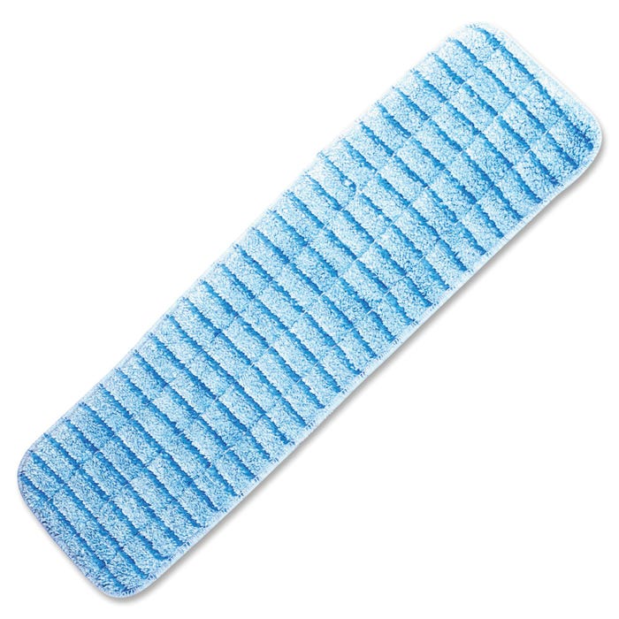 Impact Products Microfiber Wet Mophead, 5 x 18 Inches, Blue, Pack of 12