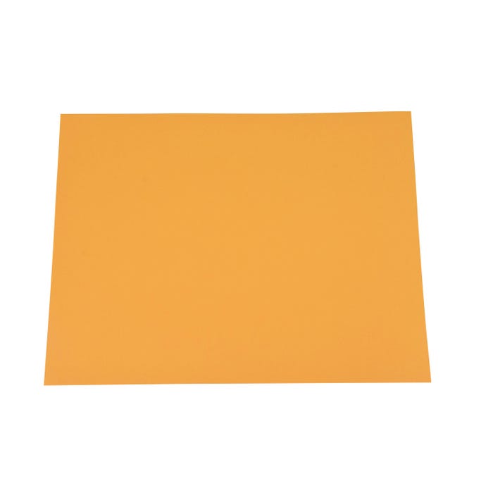 Sax Colored Art Paper, 12 X 18 Inches, Yellow Orange, 50 Sheets