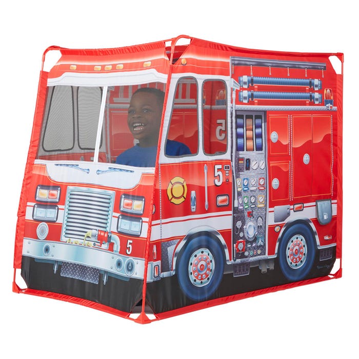Melissa Doug Fire Truck Play Tent, 24 Pieces - Main Image