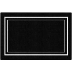 Schoolgirl Style Simply Stylish Black and White Border, Rectangle 4002522