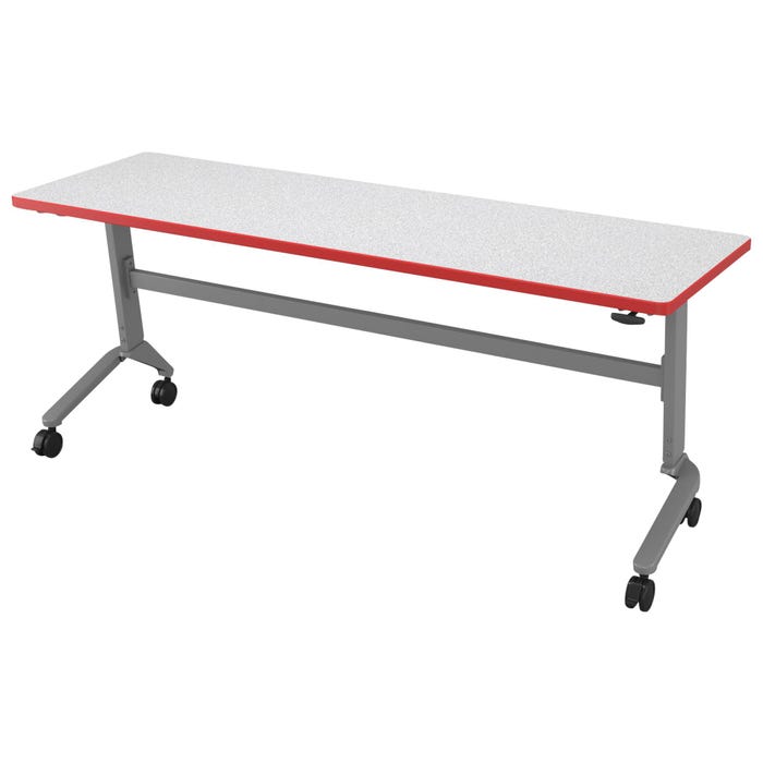 Classroom Select Tilt-N-Nest Computer Table, Rectangle, Adjustable Height
