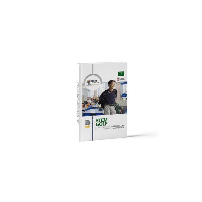 STEM Sports Golf Curriculum Manual Only, Grades 3 to 5 & 6 to 8