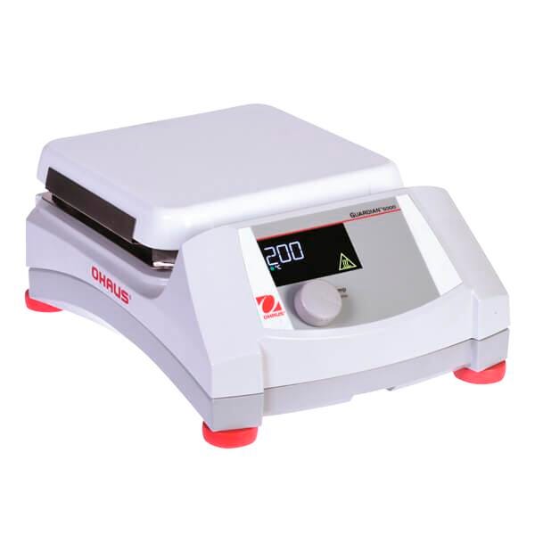 Ohaus Guardian 5000 Hotplate, 7 x 7 Inch Surface, Item Number 2040392