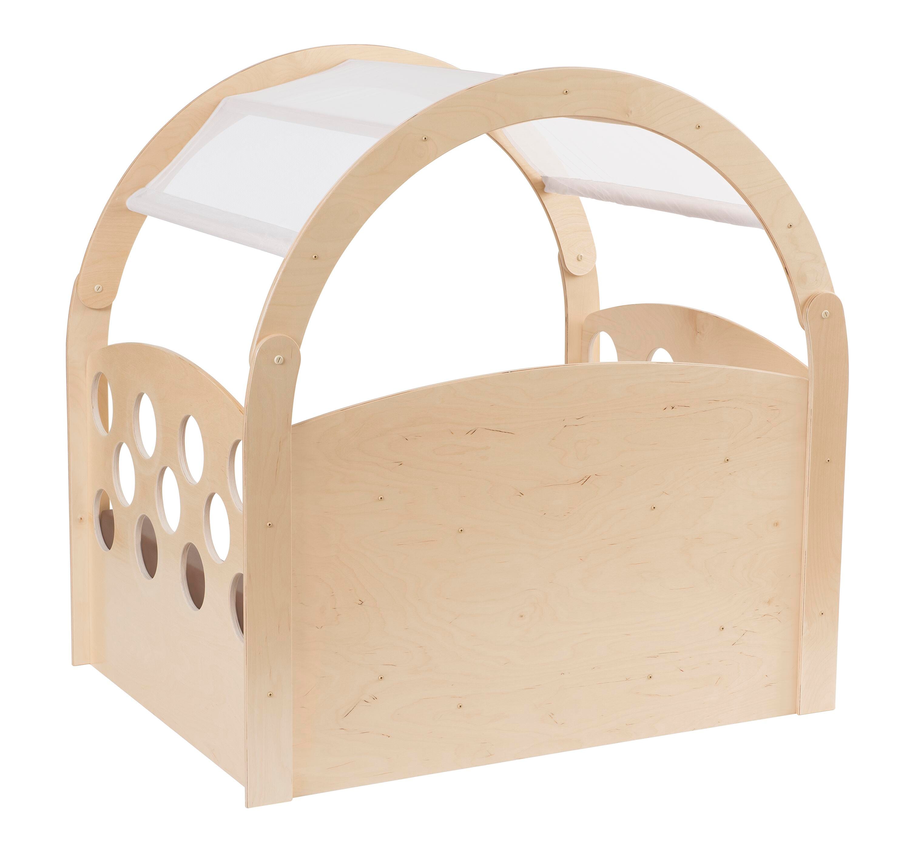 Childcraft Comfort Canopy Fabric Shade, 48 x 34-1/2 Inches, Beige 2004295