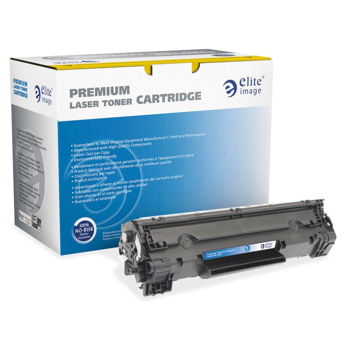 Elite Image Remanufactured Toner Cartridge, Alternative For HP 83A, Black