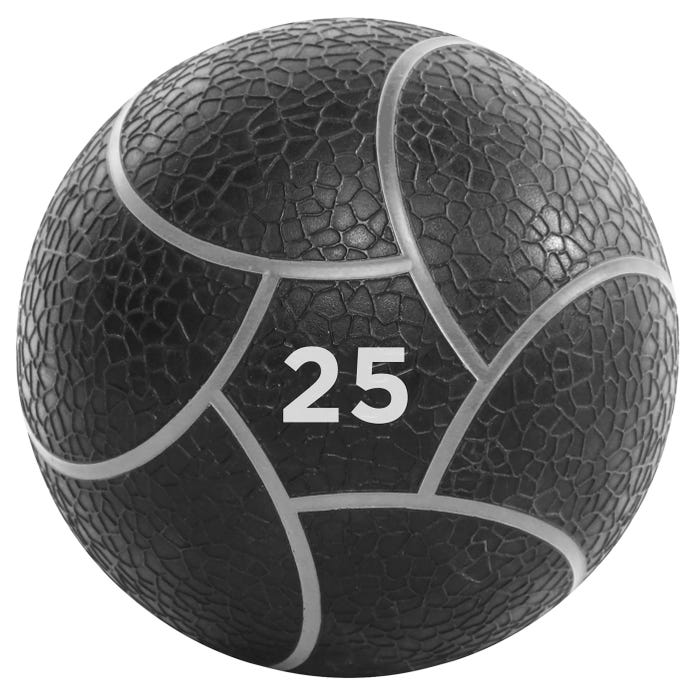 Power Systems Elite Power Medicine Ball Prime, 25 Pounds, 11 Inch Diameter, Gray