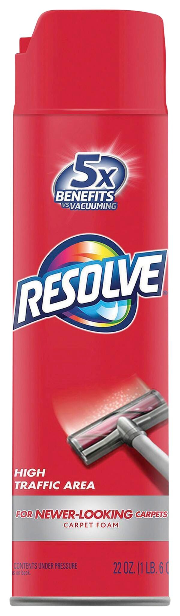 Resolve Carpet Foam, 22 Ounces, Case of 12, Item Number 2027090