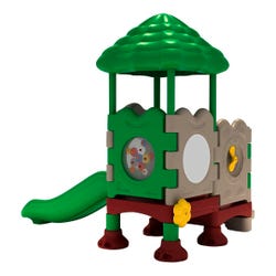UltraPlay Discovery Center Seedling With Roof With Ground Spike Mounting Kit, Natural Theme 2028071