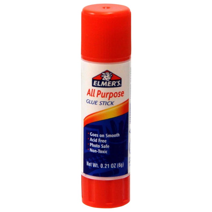 Elmer's All-Purpose School Glue Stick, 0.21 Ounces, Clear