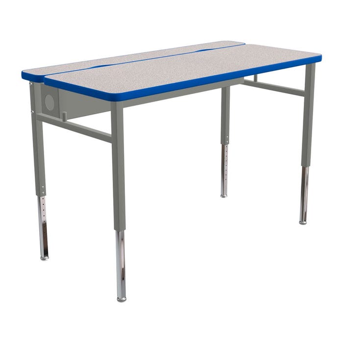 Classroom Select Advocate Series Cable Management Table, Rectangle,T-Mold Edge