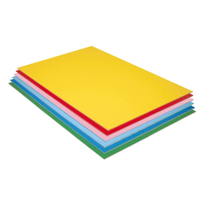Pacon Acid-Free Foam Board, 20 x 30 Inches, 3/16 Inch Thickness, Assorted Colors, Pack of 12