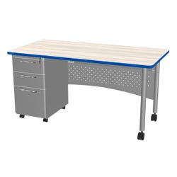 Classroom Select NeoClass Single Pedestal Teacher's Desk 4000360
