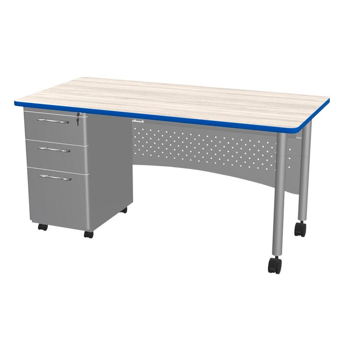 Classroom Select NeoClass Single Pedestal Teacher's Desk