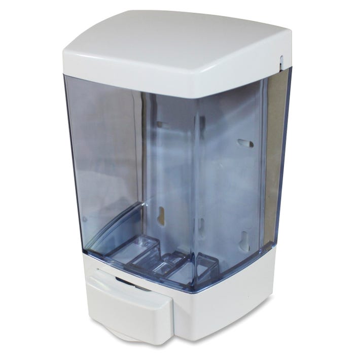 Genuine Joe 46 oz Liquid Soap Dispenser, White