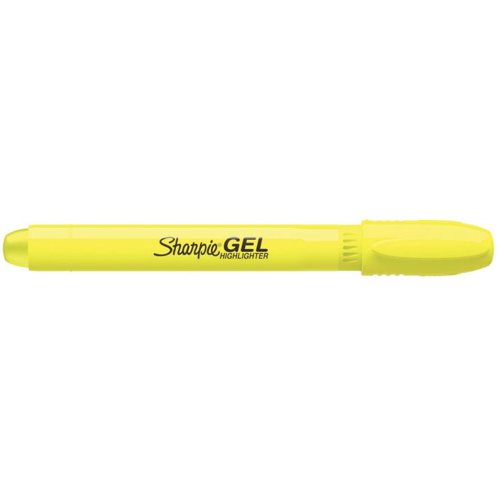 Sharpie Gel Highlighters, Bullet Tip, Yellow, Set of 2