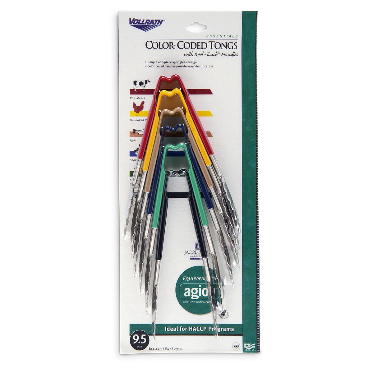 Image for Kool Touch Tongs - Pkg. of 6 from School Specialty