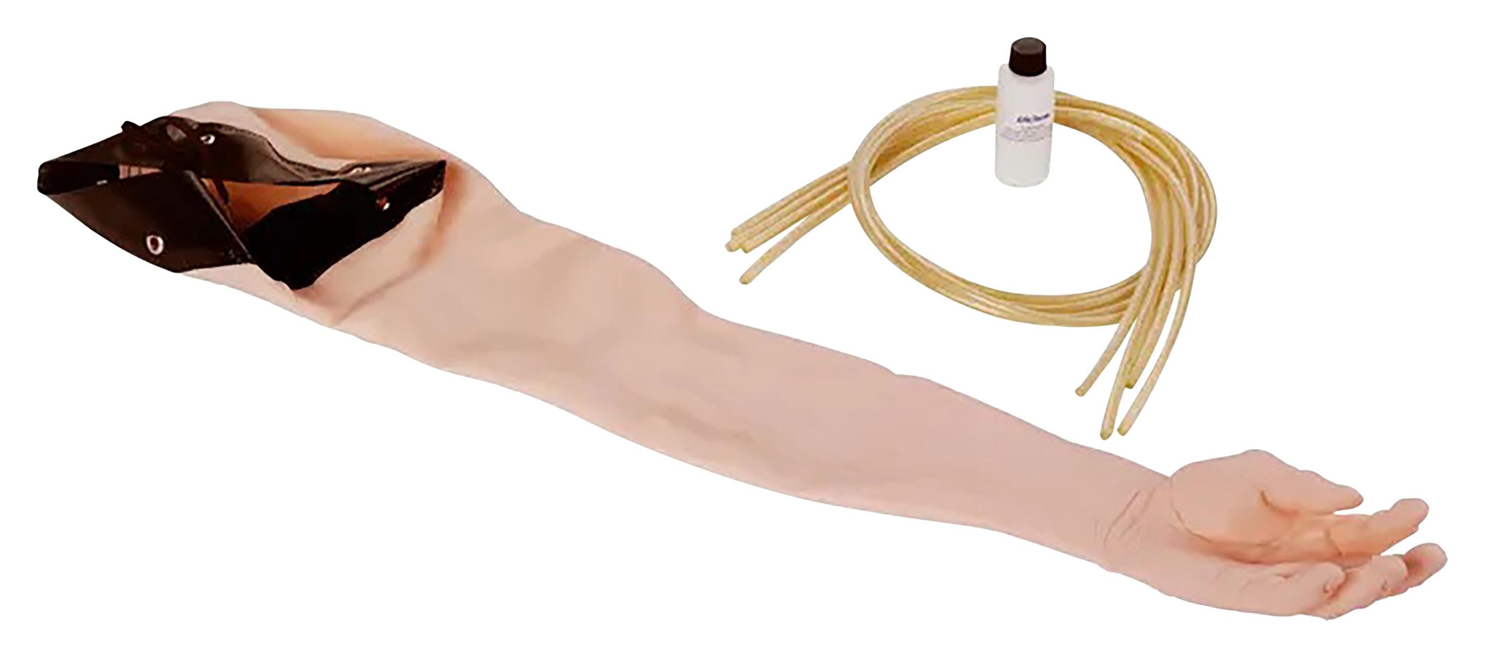 Advanced Venipuncture and Injection Arm, Skin and Vein Replacement Kit, Light