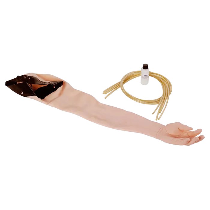 Advanced Venipuncture and Injection Arm, Skin and Vein Replacement Kit, Light