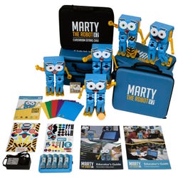 Robotical Marty the Robot V2, Bundle of 5, Plus Classroom Extras 2103909