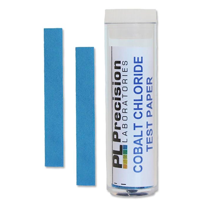 Frey Scientific Cobalt Chloride Test Paper - Pack of 12 Vials, 100 Strips per Vial