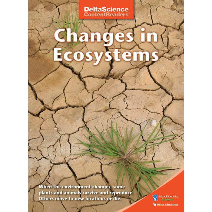 Delta Science Content Readers Changes in Ecosystems Red Book, Pack of 8