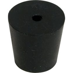 Delta Education Rubber Stoppers, No. 4, 1 Hole, Pack of 10
