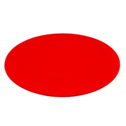 StayPut Non-Slip Placemat, 7-1/2 Inches, Red