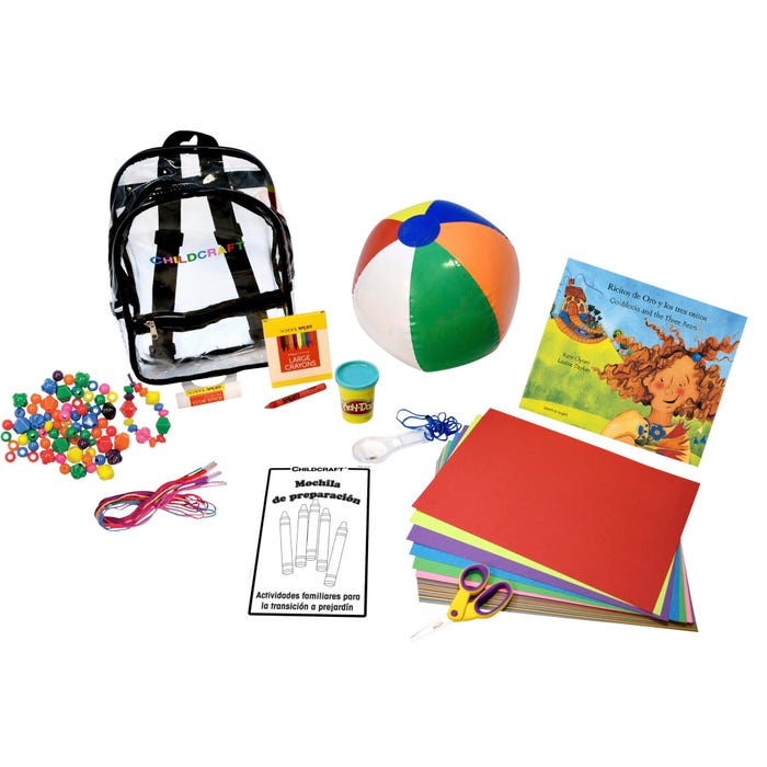 Childcraft Pre-K Readiness Backpack, Spanish