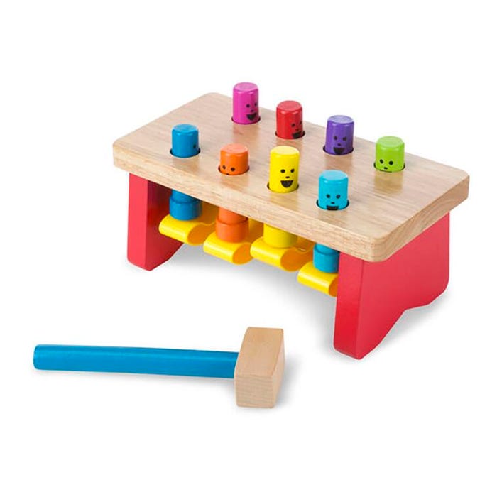 Melissa & Doug Deluxe Pounding Bench with Mallet