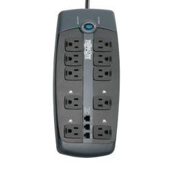 Tripp Lite 10-Outlet Surge Protector, 8 Foot Cord, 2395 Joules, Black 2136088